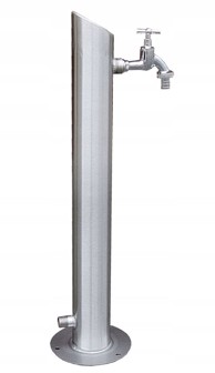 Vrtna slavina na stupu 3/4" 65 cm, bočni priključak 1/2"